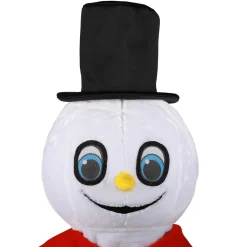 Mascotte kostuum sneeuwpop deluxe