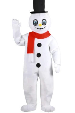 Mascotte kostuum sneeuwpop deluxe