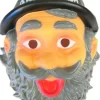 Masker abraham met hoed plastic