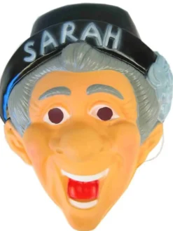 Masker sarah met hoed plastic
