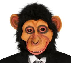 Masker Chimpansee met haar