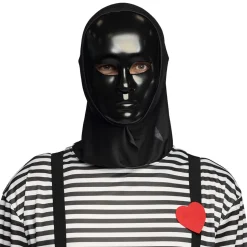 Masker Mime met kap