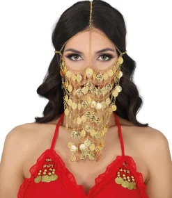 Masker 1001 Nacht Gouden munten