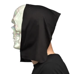 Masker Skull pearl met kap