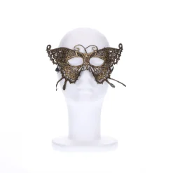 Masker vlinder goud