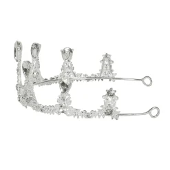 Metalen tiara Royal Caroline