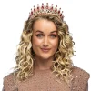 Metalen tiara Royal Christina