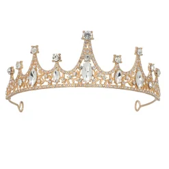 Metalen tiara Royal Julia