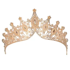 Metalen tiara Royal Lady