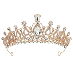 Metalen tiara Royal Sophia