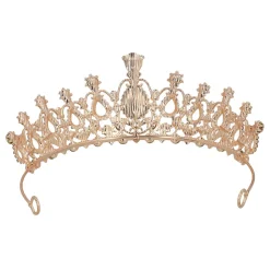 Metalen tiara Royal Sophia
