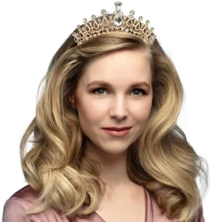 Metalen tiara Royal Sophia