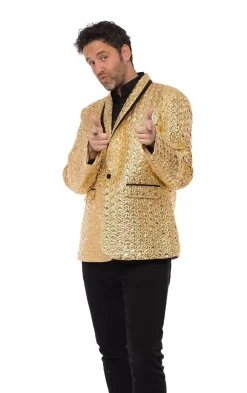 Metallic jasje heren