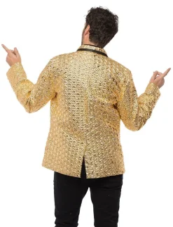 Metallic jasje heren