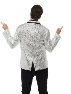 Metallic jasje heren