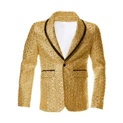 Metallic jasje heren