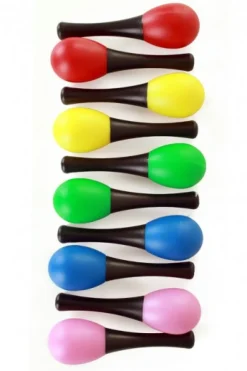 Mini sambaballen assorti kleuren 2st