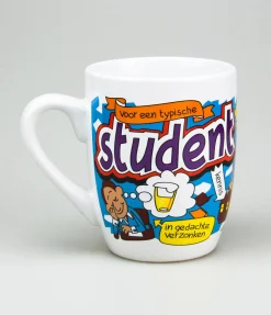 Mok Cartoon Typische student