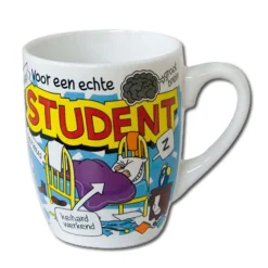 Mok Cartoon Typische student