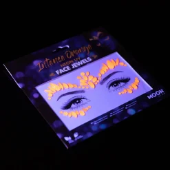 Moon Face jewels - Neon UV