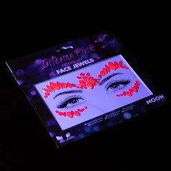 Moon Face jewels - Neon UV
