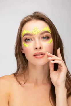 Moon Face jewels - Neon UV