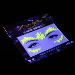 Moon Face jewels - Neon UV