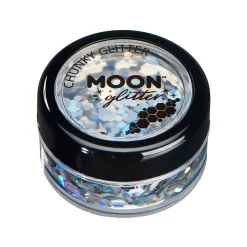 Moon Holographic Chunky Glitters