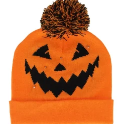 Muts Halloween Pompoen met LED