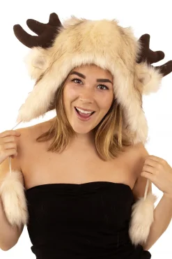 Muts pluche luxe Eland