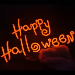 Neon LED Sign Happy Halloween