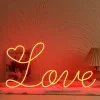 Neon LED Sign Love