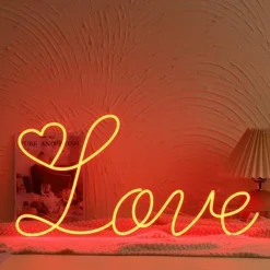 Neon LED Sign Love