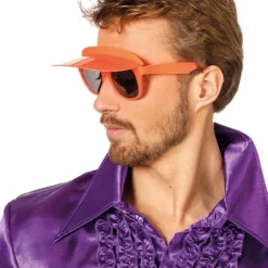 Neon bril met zonneklep
