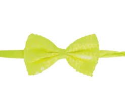 Neon Pailletten vlinderstrik