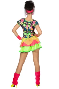 Neon rockin the 80's Jurk