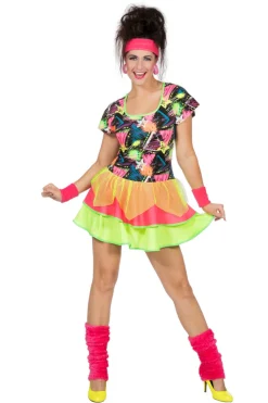 Neon rockin the 80's Jurk