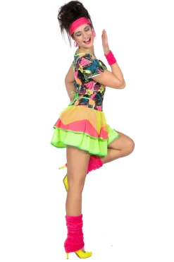 Neon rockin the 80's Jurk