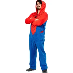 Onesie Spiderman voor volwassenen