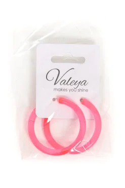 Oorbellen Neon Party rond
