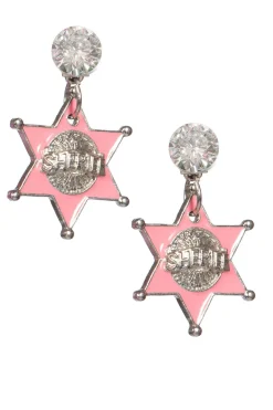 Oorbellen Pink Sheriff
