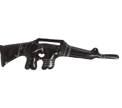Opblaasbaar Machinepistool 90cm