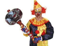 Opblaasbare killer clown hamer 90cm