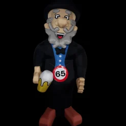 Opblaasfiguur Abraham Cartoon 4,5m