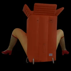 Opblaasfiguur Ouwe Doos 2.5m