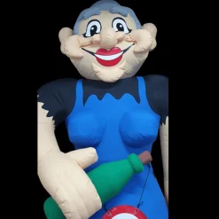 Opblaasfiguur Sarah Cartoon 4,5m