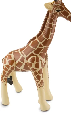Opblaas Giraffe 74x65cm