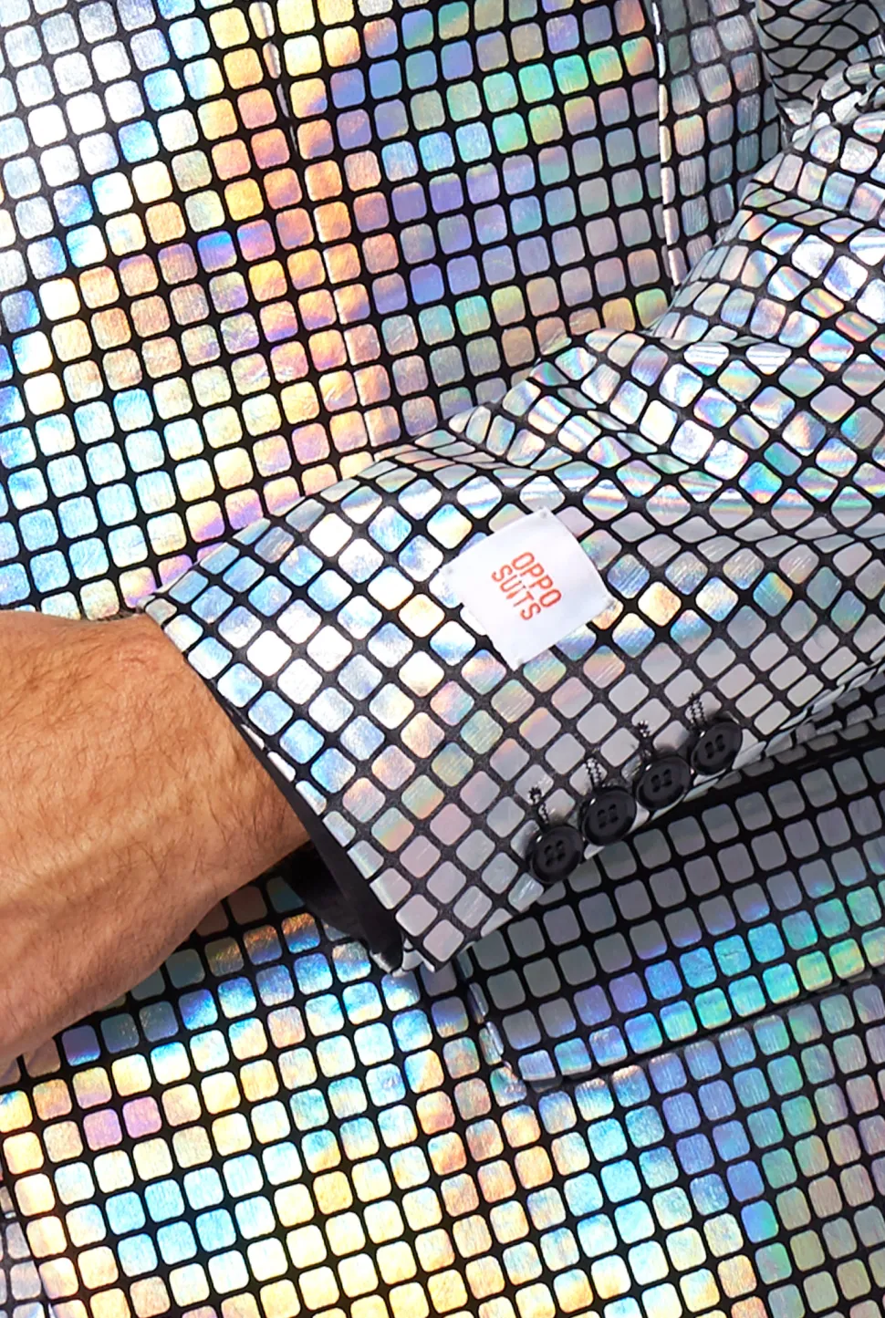 OppoSuits Discoballer kostuum heren