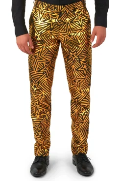 OppoSuits Golden Geo Star kostuum heren