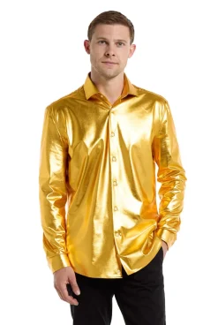 OppoSuits Groofy Gold blouse